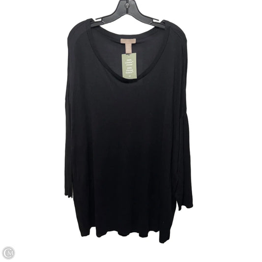Sweater By H&m In Black, Size: 3x