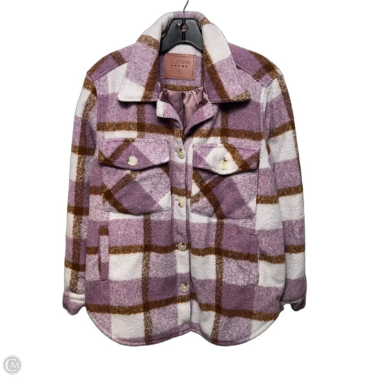 Jacket Shirt By Blanknyc In Plaid Pattern, Size: S