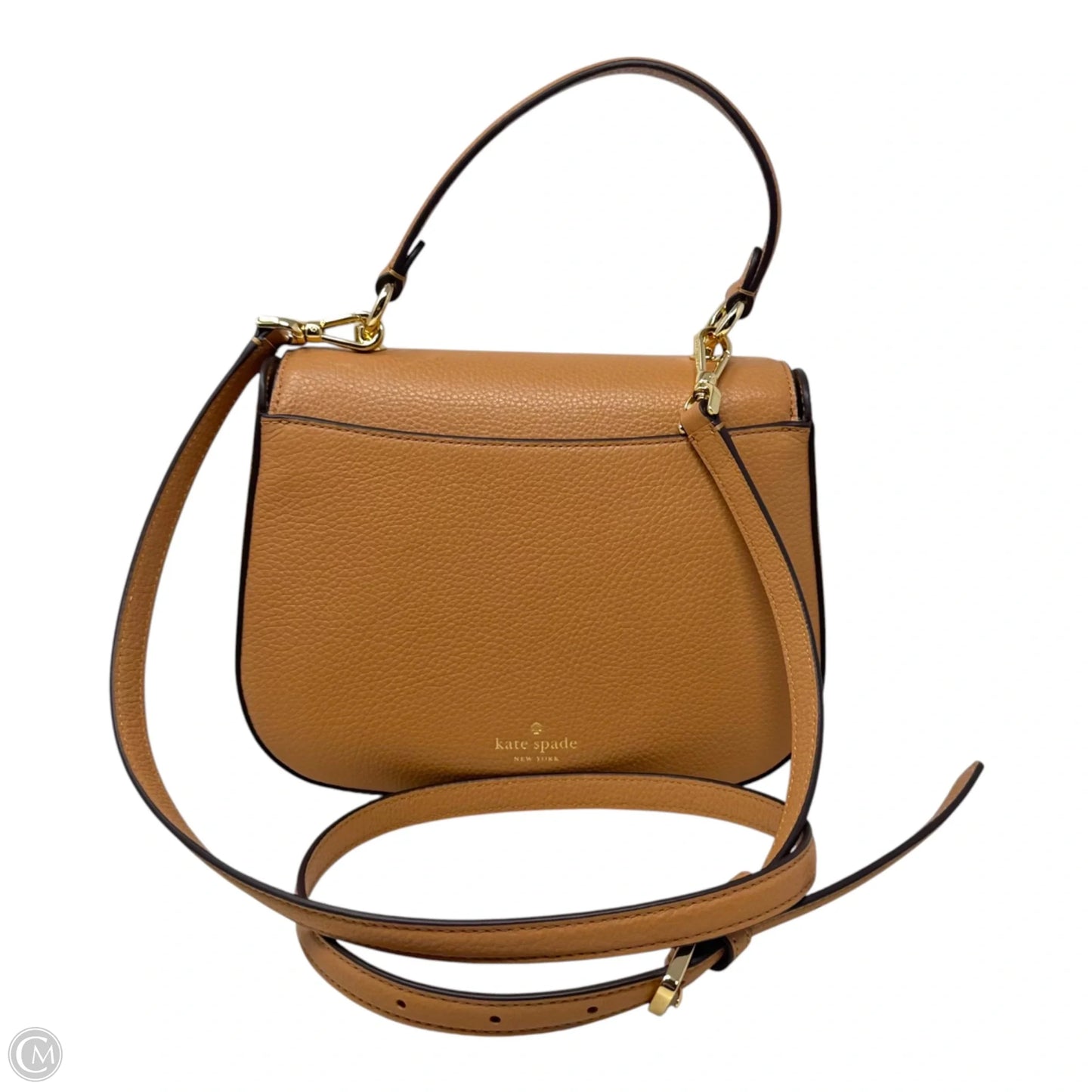 Kyla Pebbled Leather Top Handle Bag Designer By Kate Spade, Size: Medium