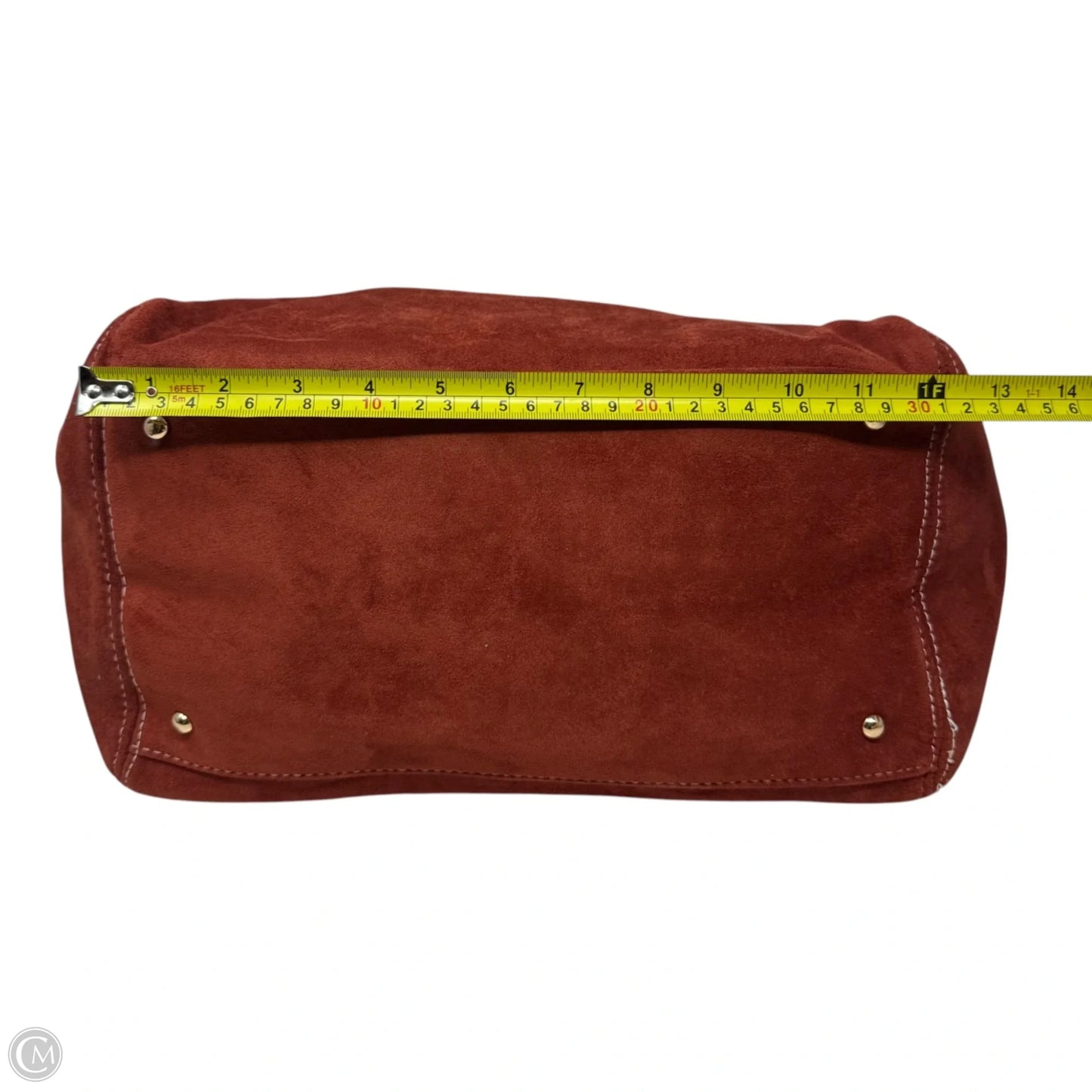 Faux Suede Tote By Steve Madden, Size: Large