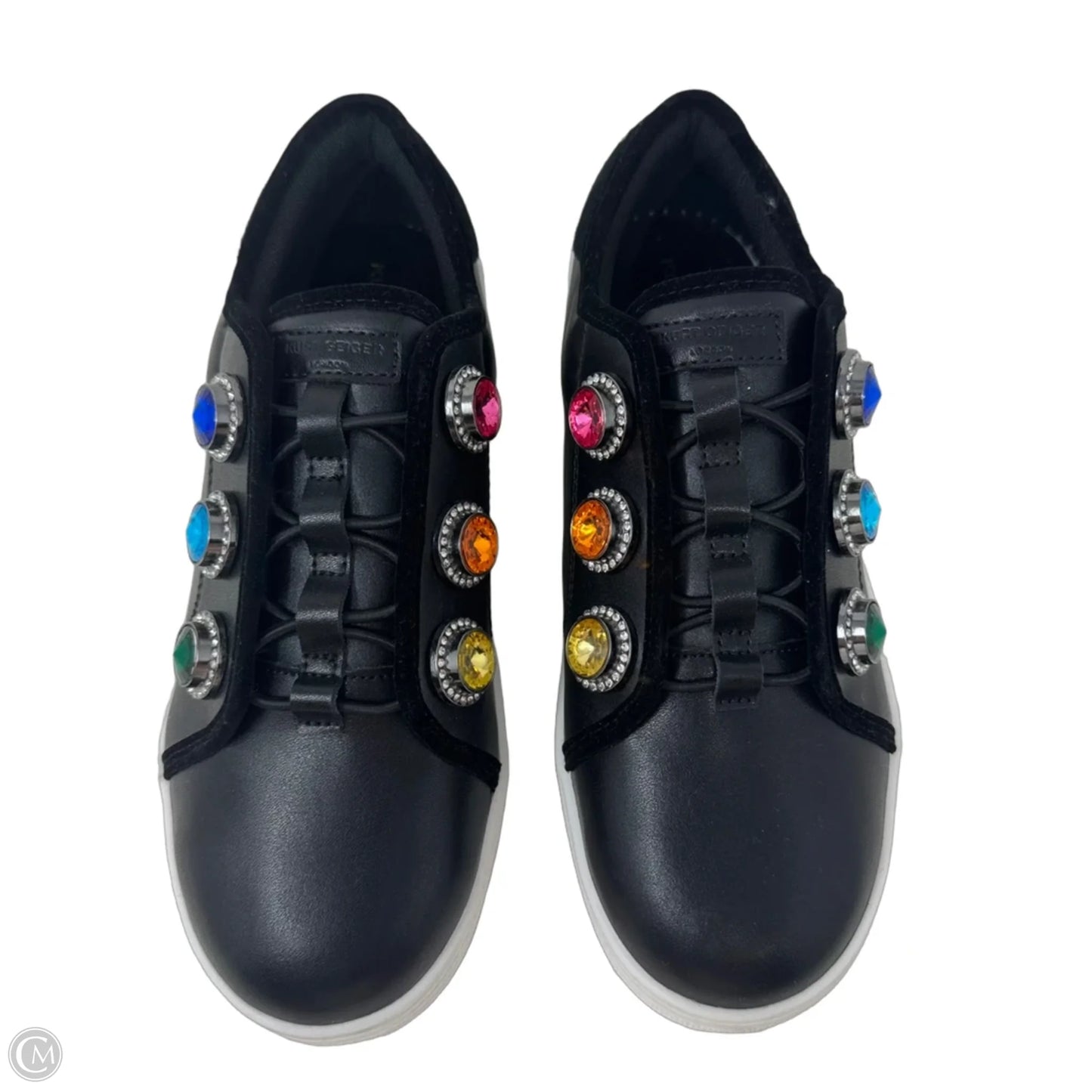 Octavia Sneakers Shoes Designer By Kurt Geiger In Black, Size: 7