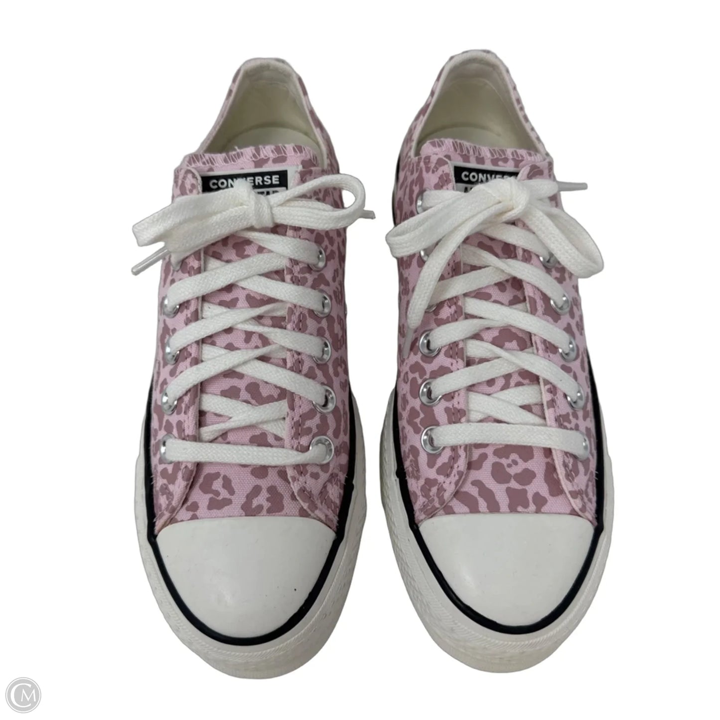 Platform Leopard Shoes Sneakers By Converse In Animal Print, Size: 6.5