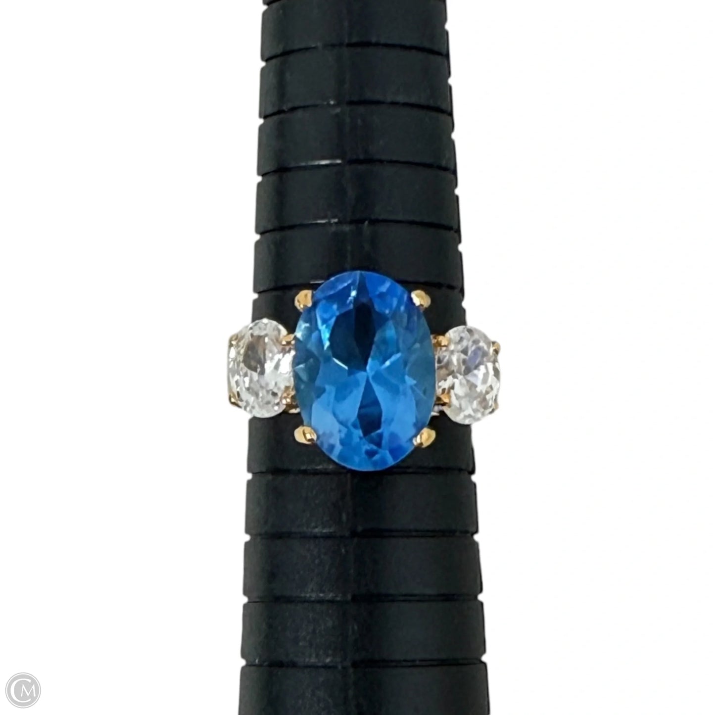 Three Stone Statement Ring, Size: 8.5