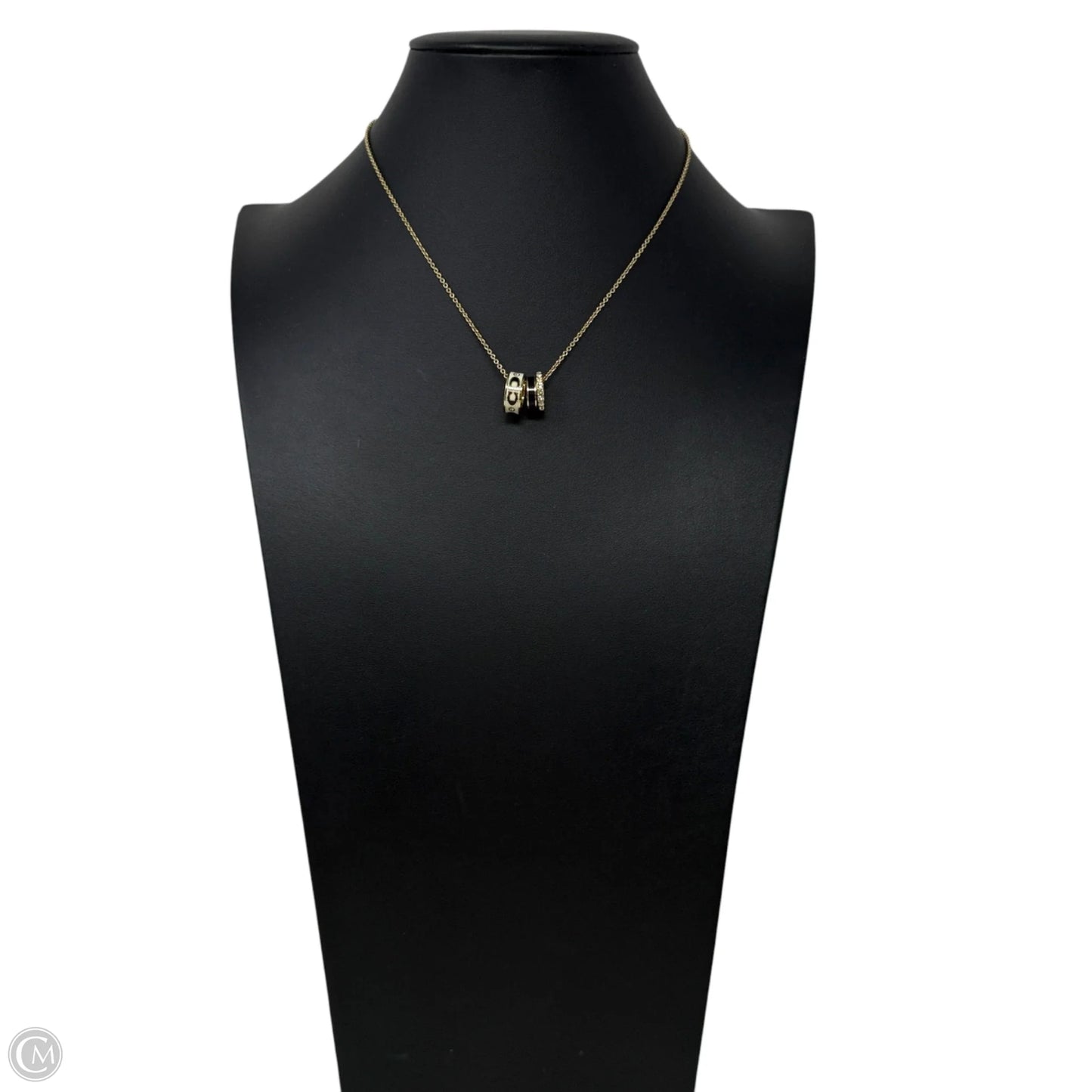 Signature Enamel Rondell Necklace Designer By Coach
