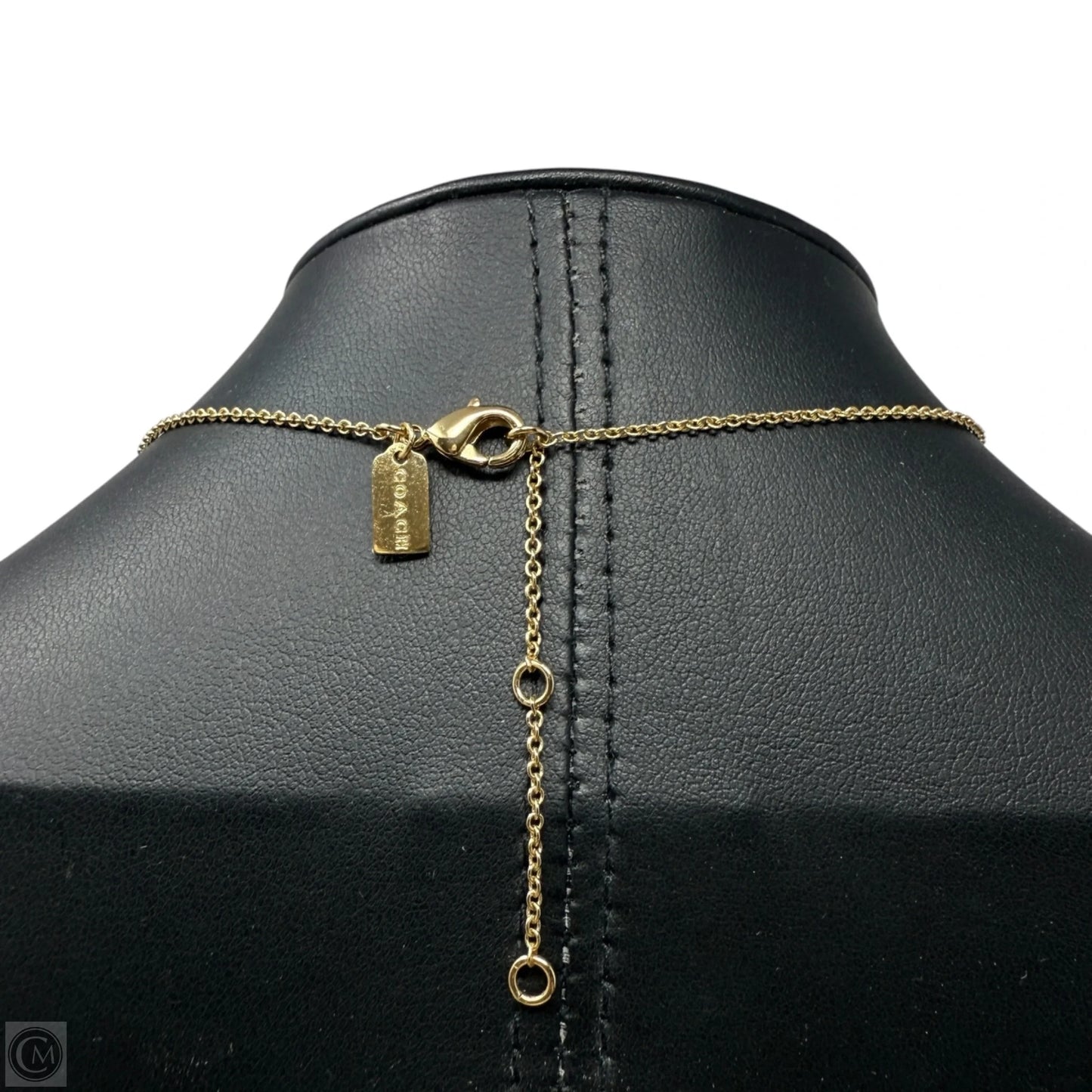 Signature Enamel Rondell Necklace Designer By Coach