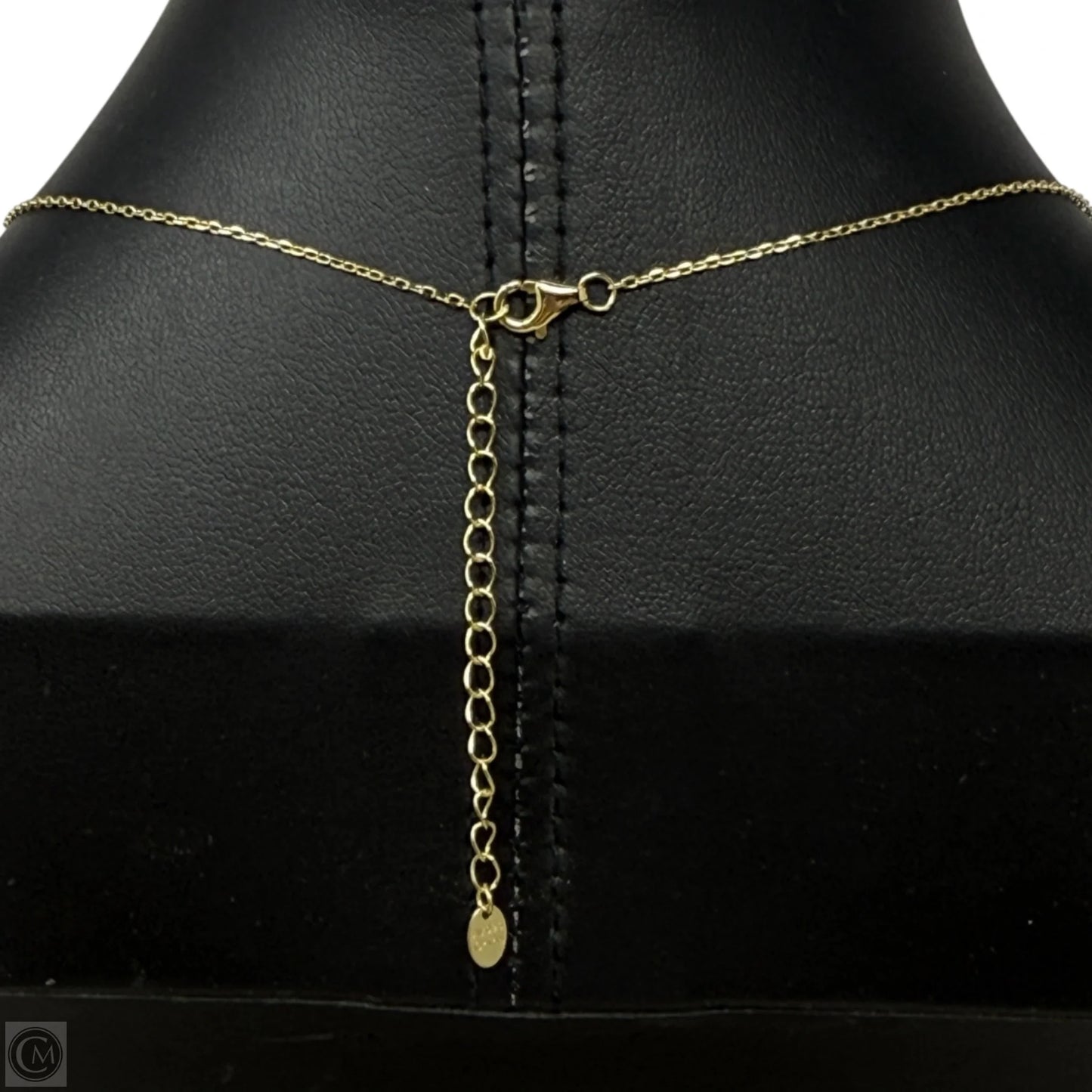 Gold Over Sterling Silver Floating Heart Pendant Necklace