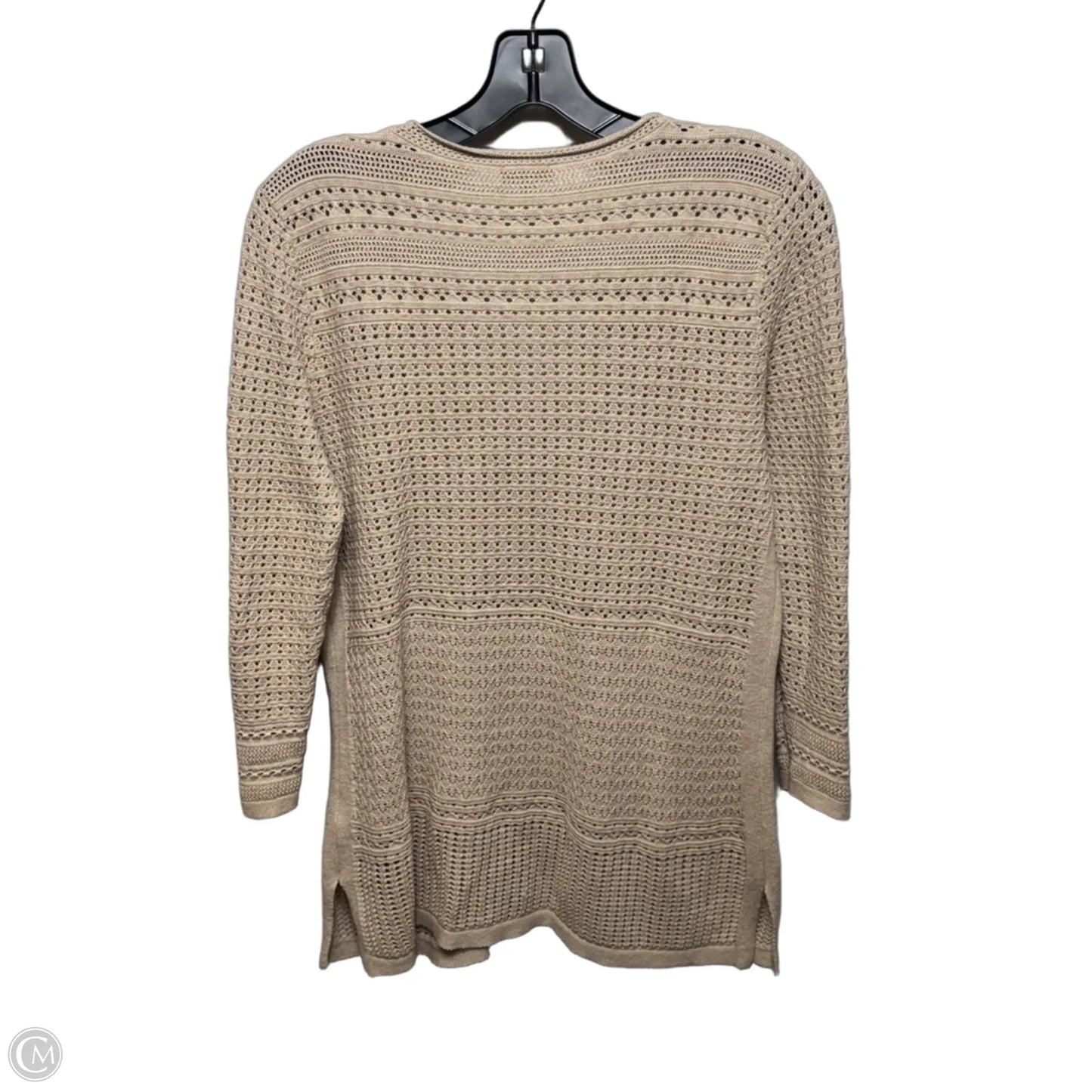 Sweater By Talbots In Tan, Size: S