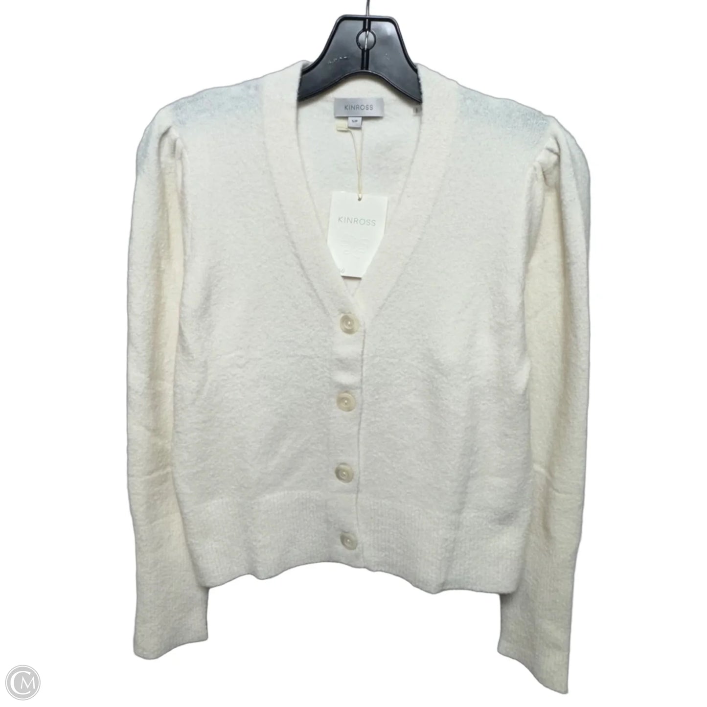 Sweater By Kinross In Ivory, Size: S
