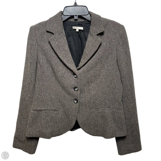 Wool Blend Blazer By Vince In Brown, Size: 12