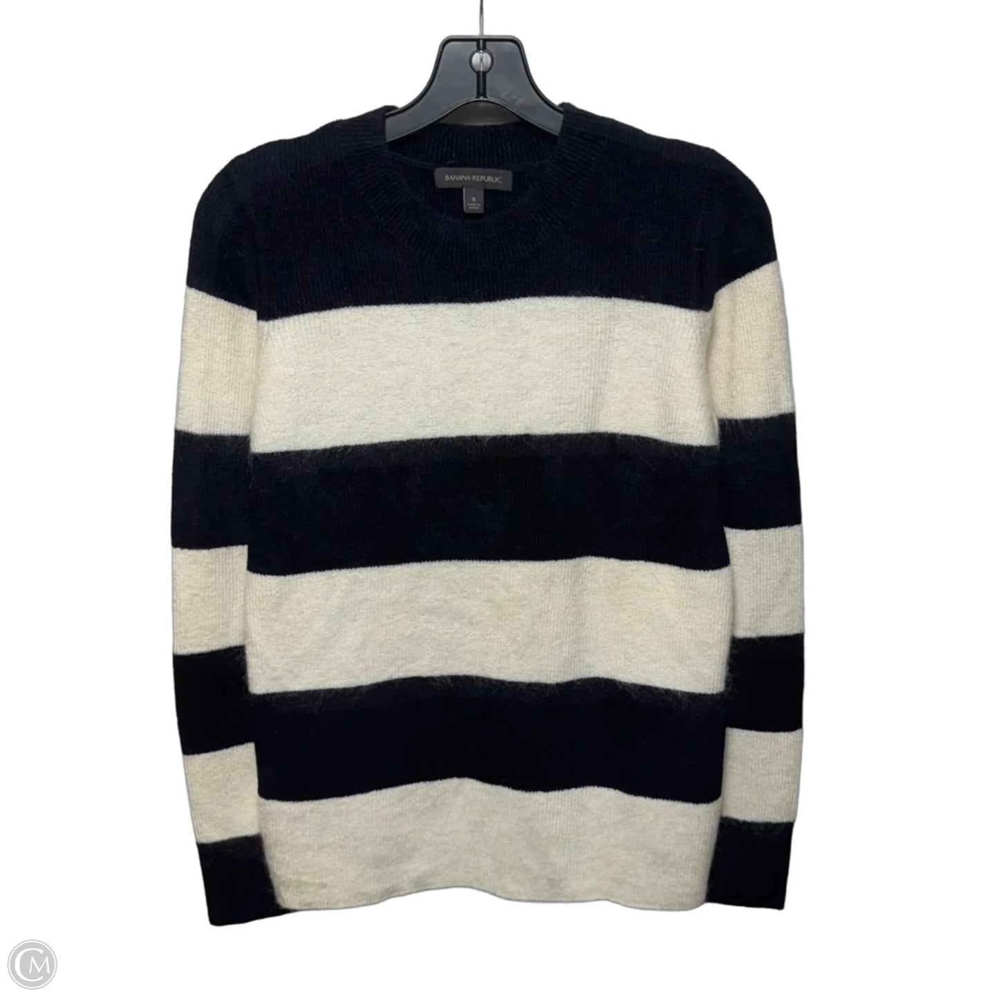 Sweater By Banana Republic In Striped Pattern, Size: S
