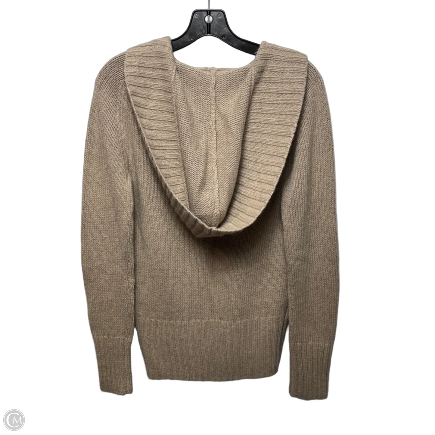 Wool Blend Sweater By Banana Republic In Tan, Size: M