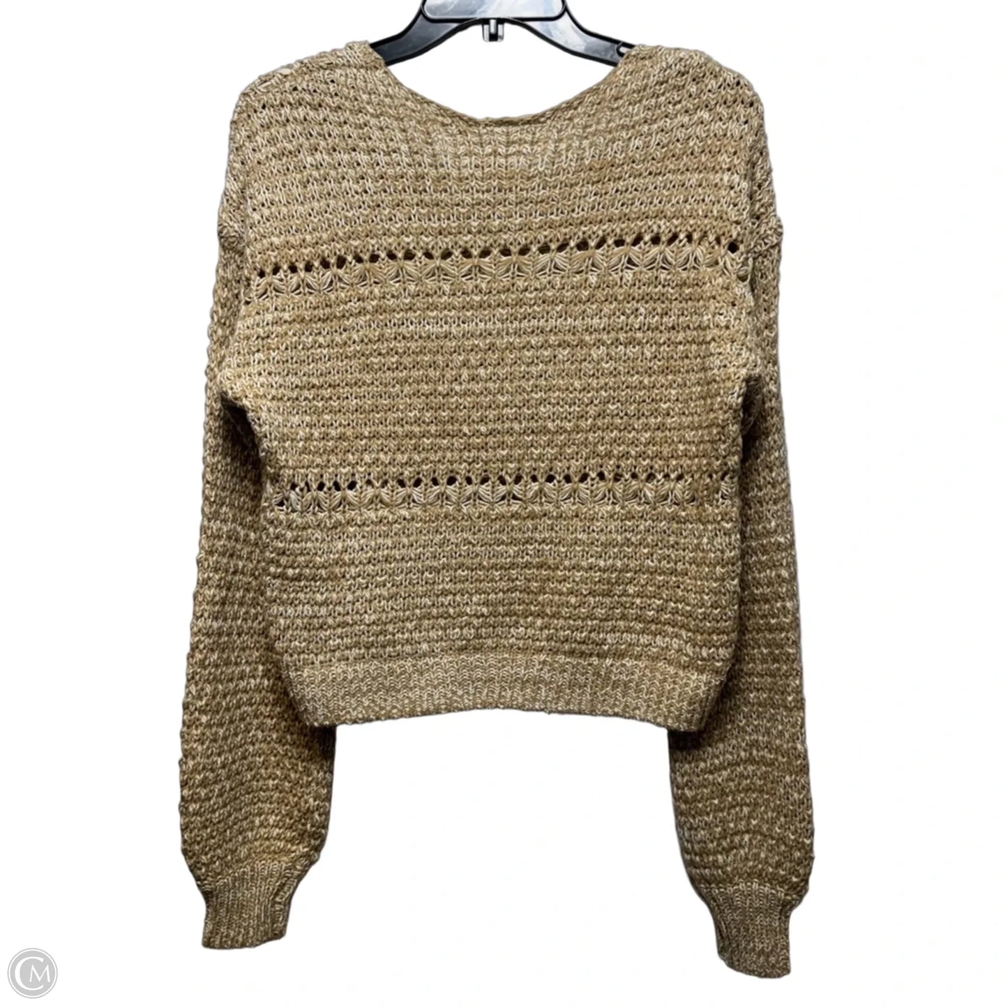 Sweater By Saltwater Luxe In Tan, Size: Xs