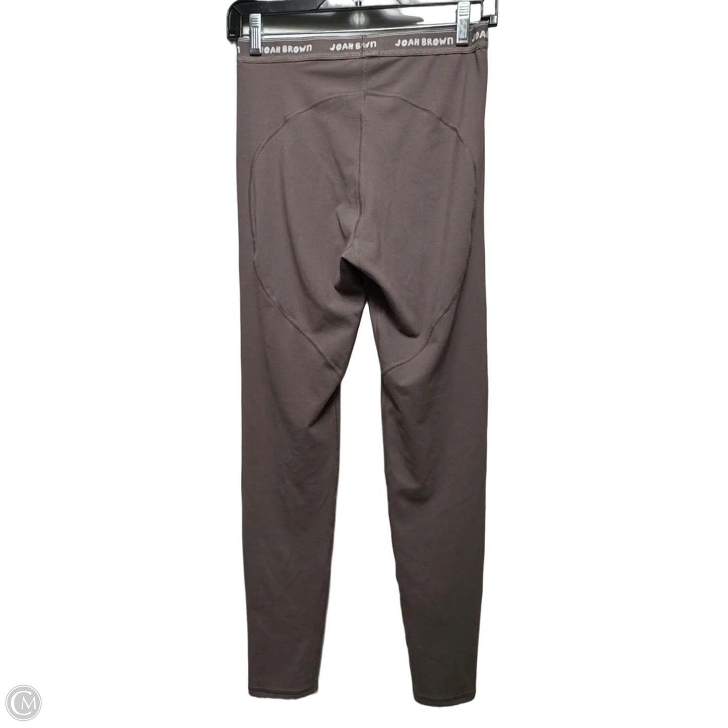 Athletic Leggings By Joah Brown In Taupe, Size: M