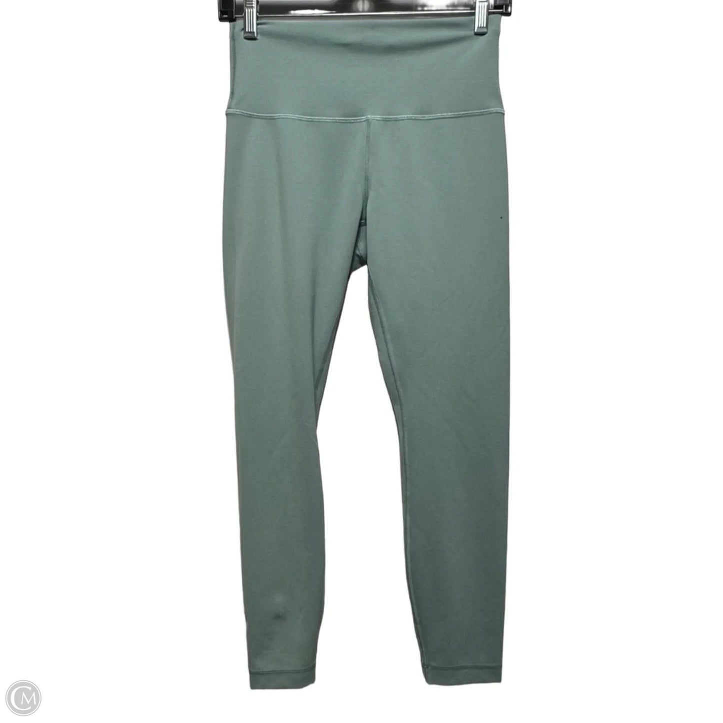 Athletic Leggings By Lululemon In Aqua, Size: 8