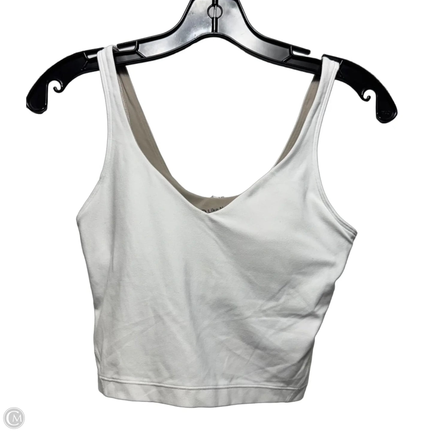 Athletic Bra By Lululemon In White, Size: 6
