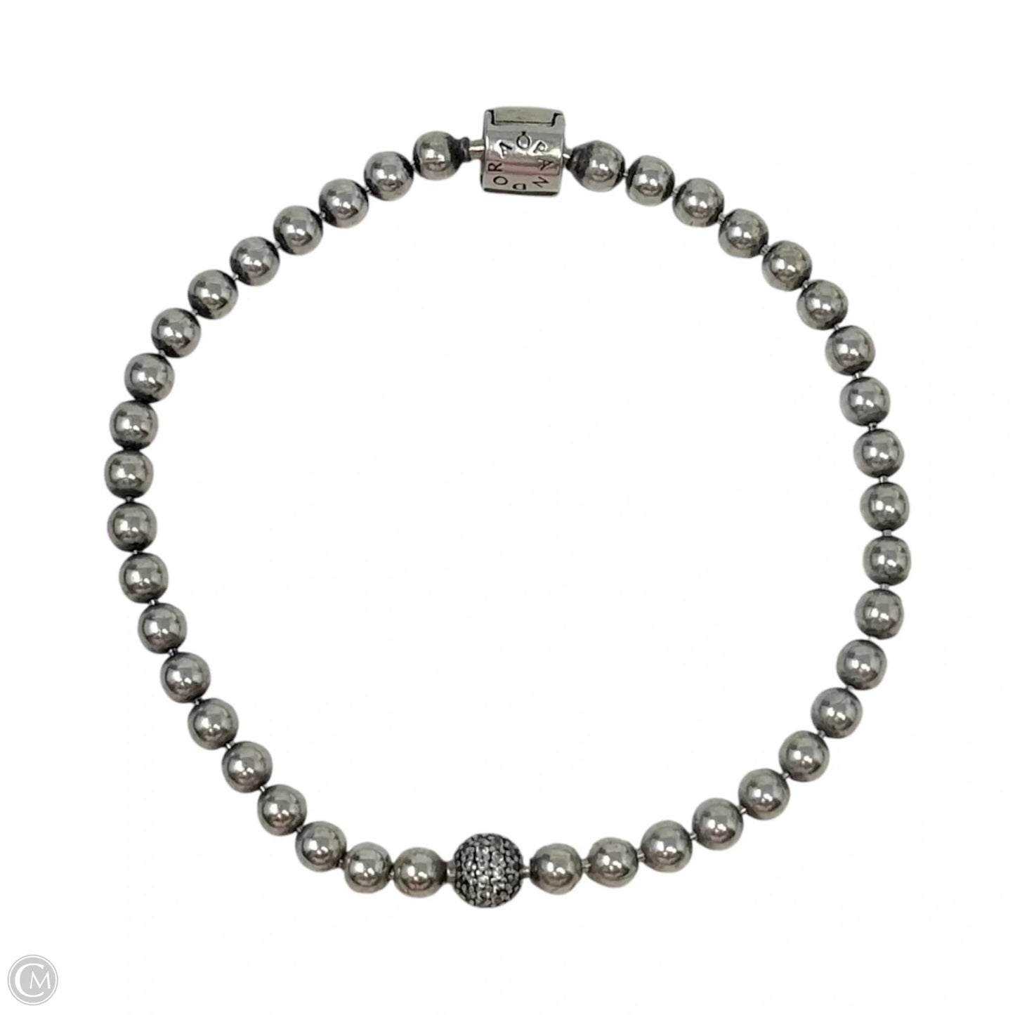 Beads and Pavé Bracelet Sterling Silver By Pandora