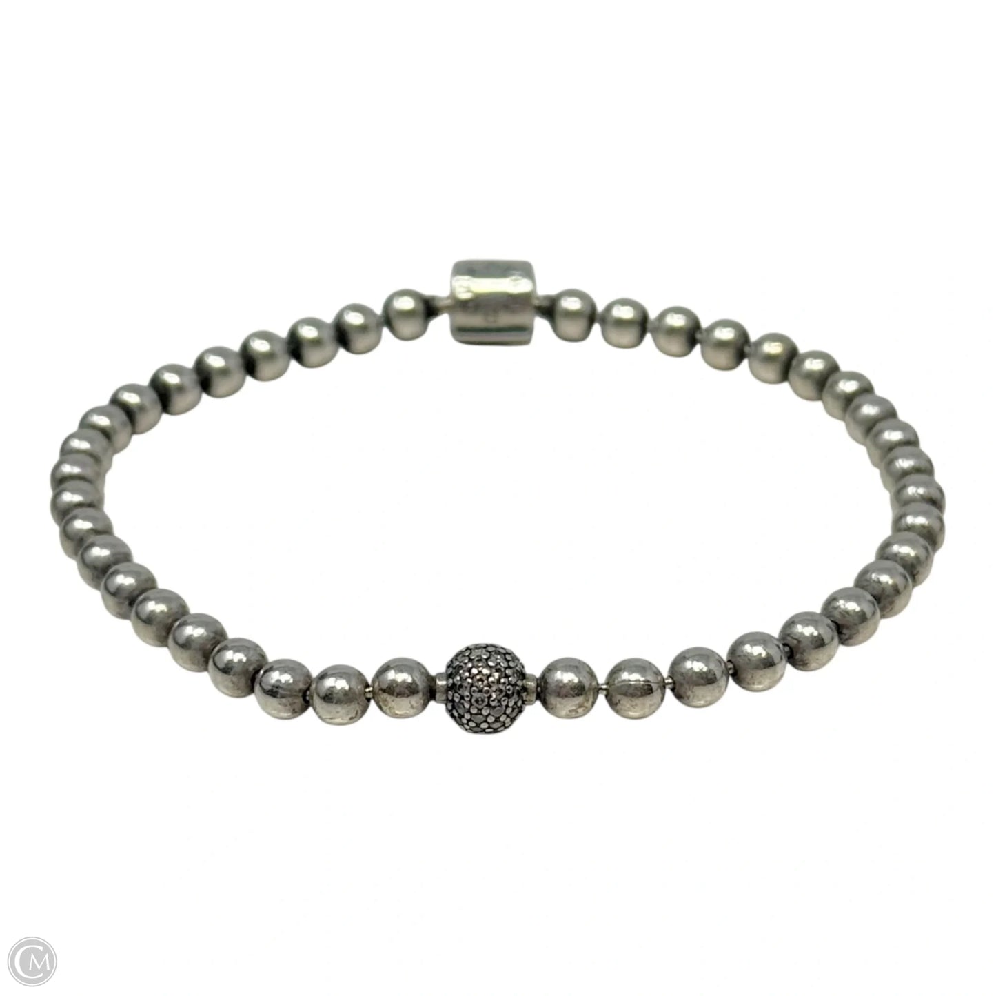 Beads and Pavé Bracelet Sterling Silver By Pandora