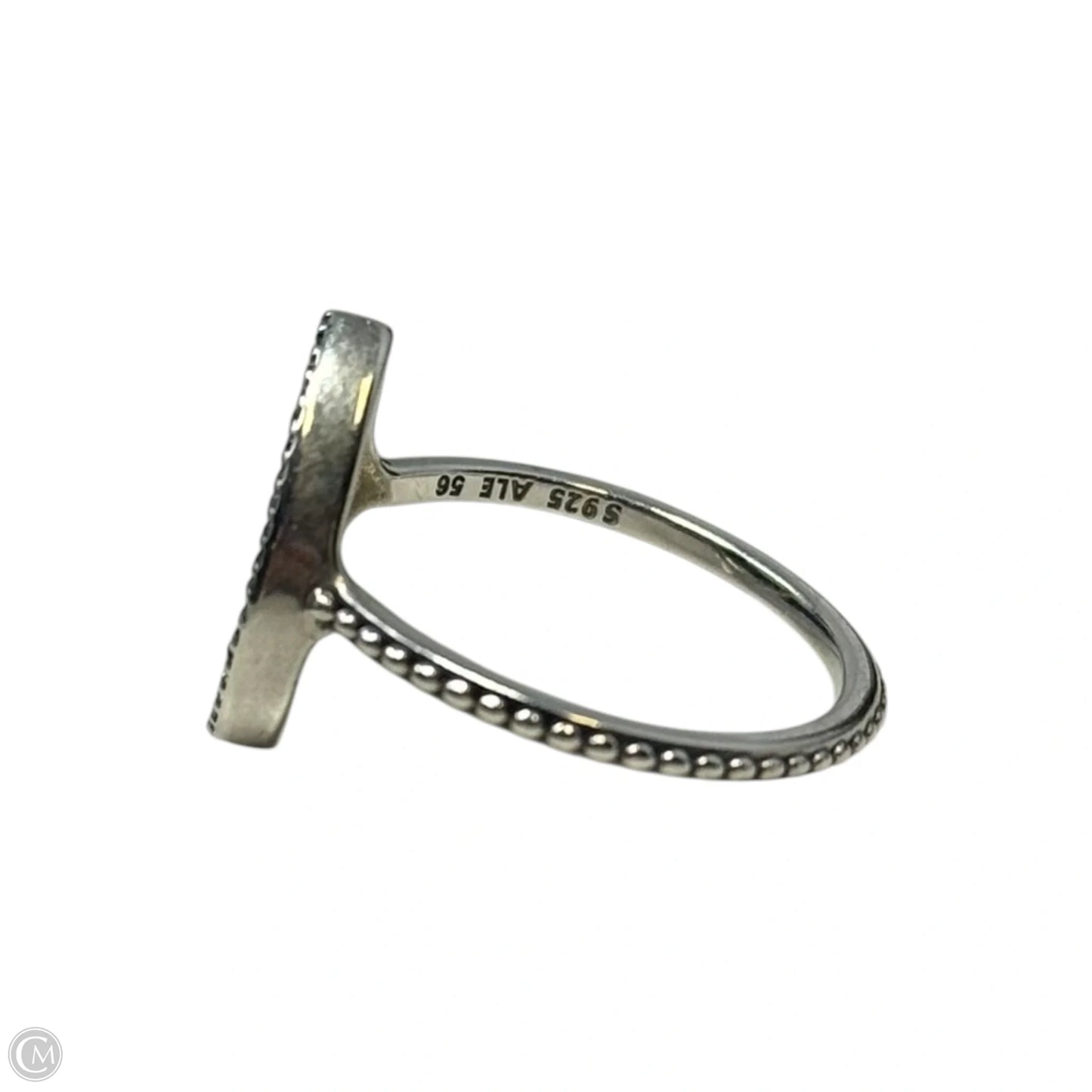 Teardrop CZ Ring Sterling Silver By Pandora, Size: 7.5