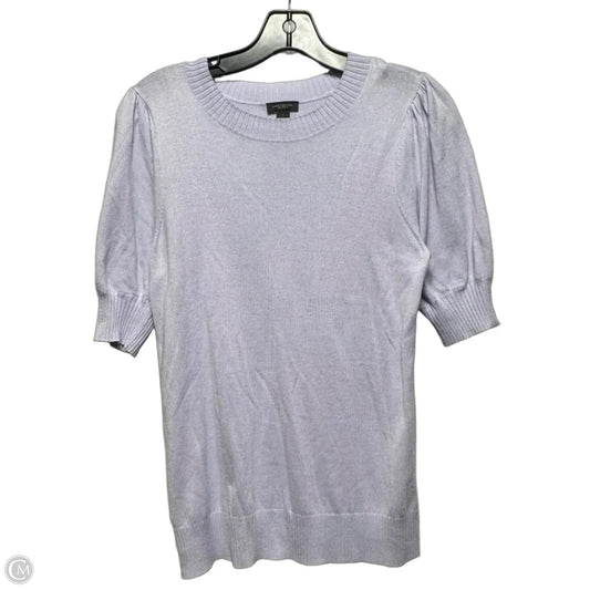 Sweater Short Sleeve By Ann Taylor In Purple, Size: S