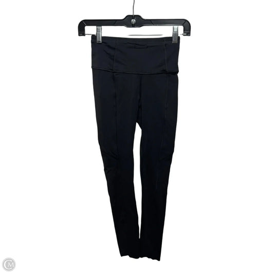 Athletic Leggings By Lululemon In Black, Size: 2