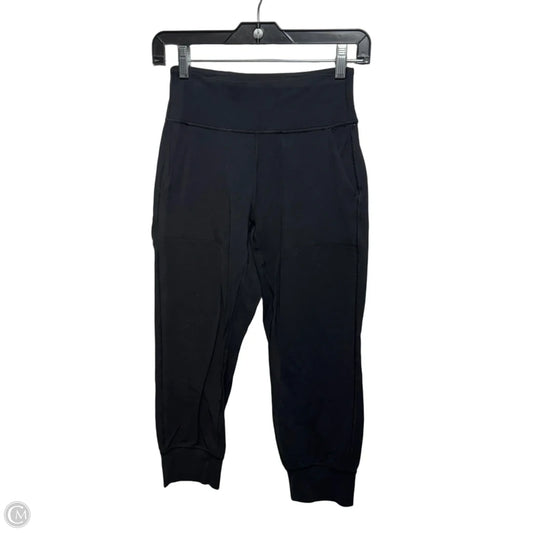 Athletic Pants By Lululemon In Black, Size: 4
