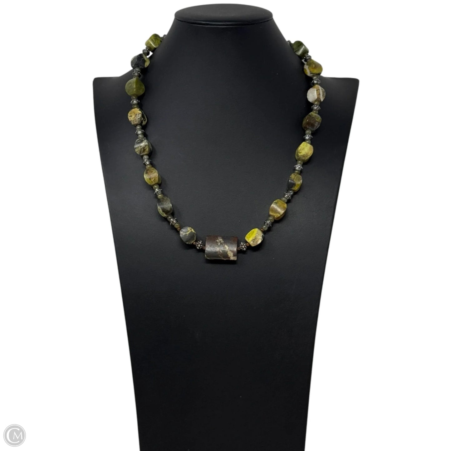 Jasper Beaded Necklace