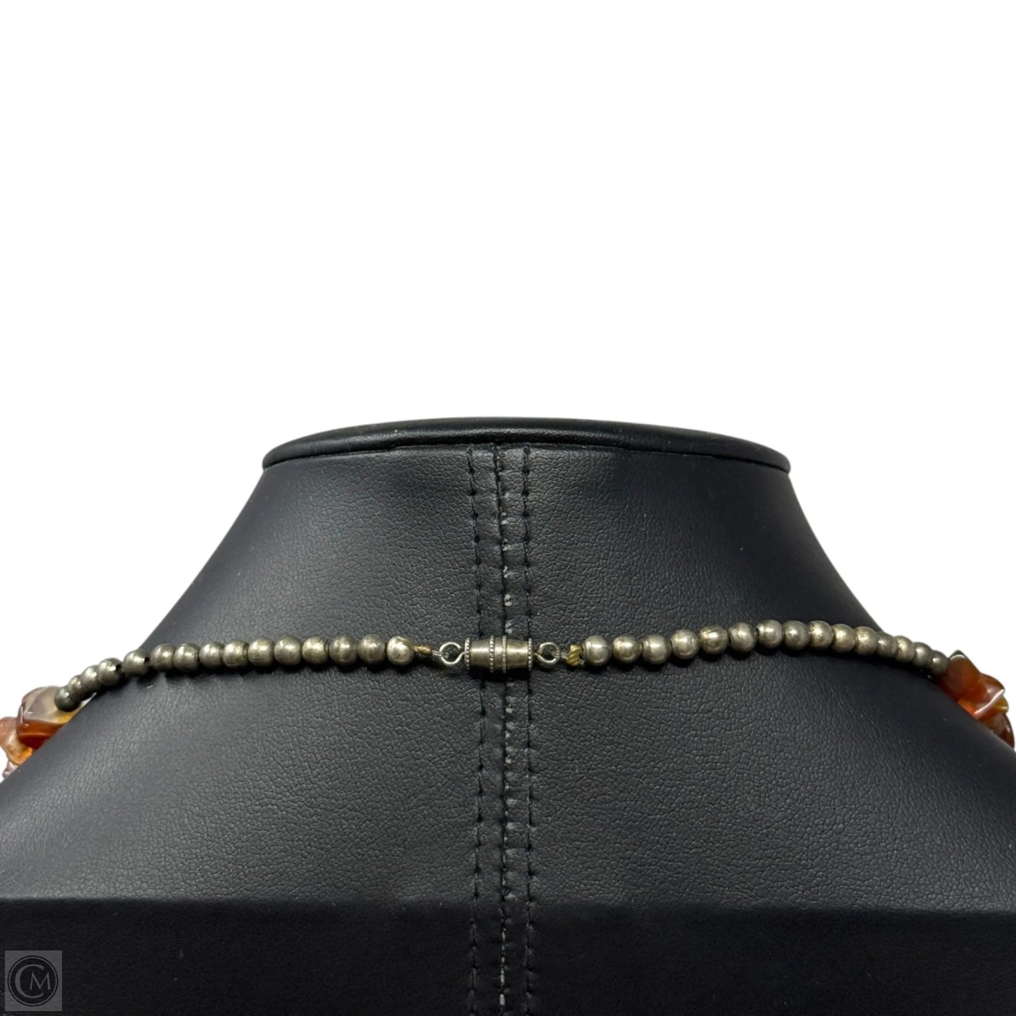 Carnelian Agate Chip Beaded Necklace