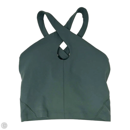 Athletic Bra By Lululemon In Green, Size: 2