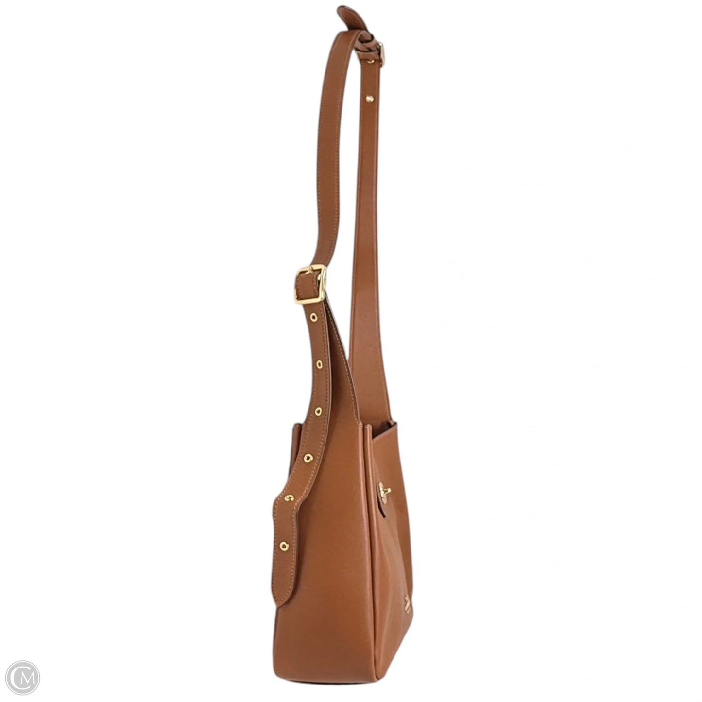 Hadley Smooth Leather Crossbody Bag Designer By Coach, Size: Medium
