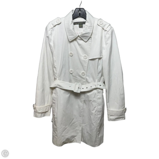 Coat Peacoat By Kenneth Cole Reaction In White, Size: Xl