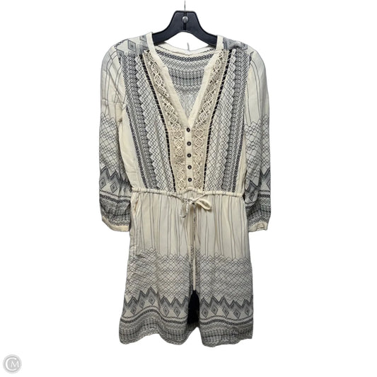 Dress Casual Short By Floreat In Black & Cream, Size: 2
