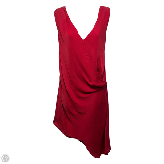Draped Dress Casual Short By Haute Hippie In Red, Size: M