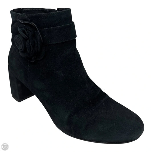 Boots Ankle Heels By Taryn Rose Shoes In Black, Size: 8