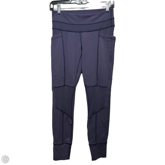 Athletic Leggings By Lululemon In Purple, Size: 6
