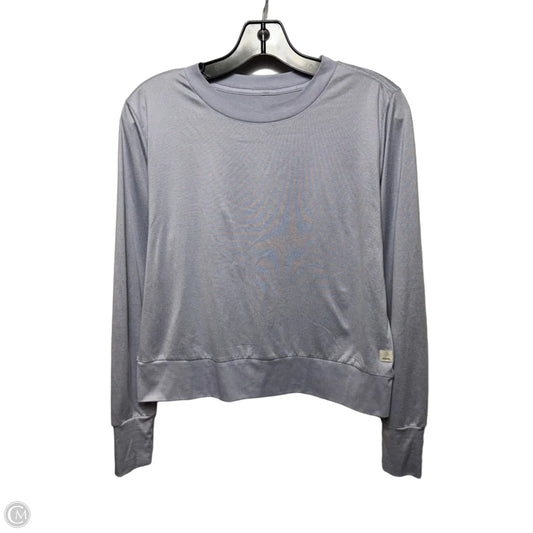 Athletic Top Long Sleeve Crewneck By Vuori In Purple, Size: S ESTIMATED