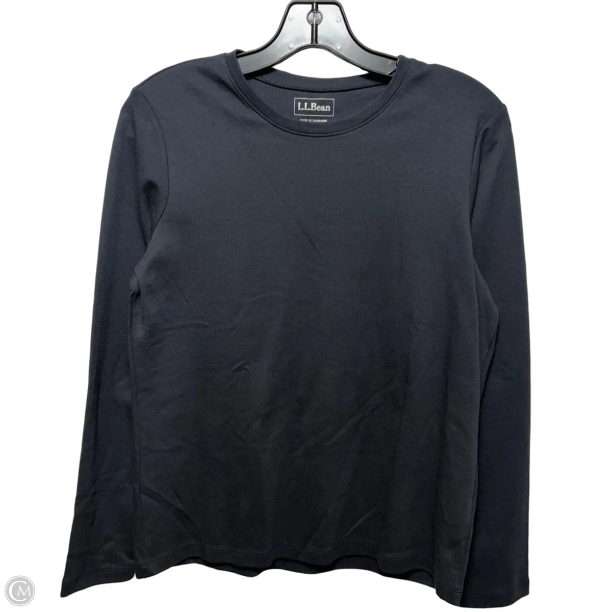 Top Long Sleeve Basic By L.l. Bean In Black, Size: Sp