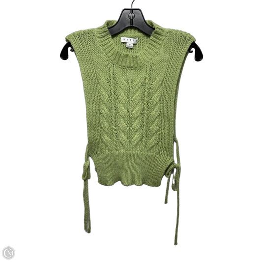Vest Sweater By Hyfve In Green, Size: S