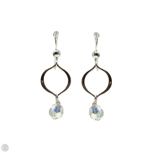 Sterling Silver Hook Beaded Dangle Earrings