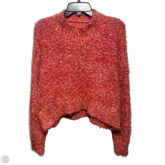 Sweater By Free People In Orange, Size: S