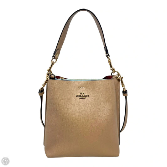 Mollie Bucket Handbag Designer By Coach, Size: Medium