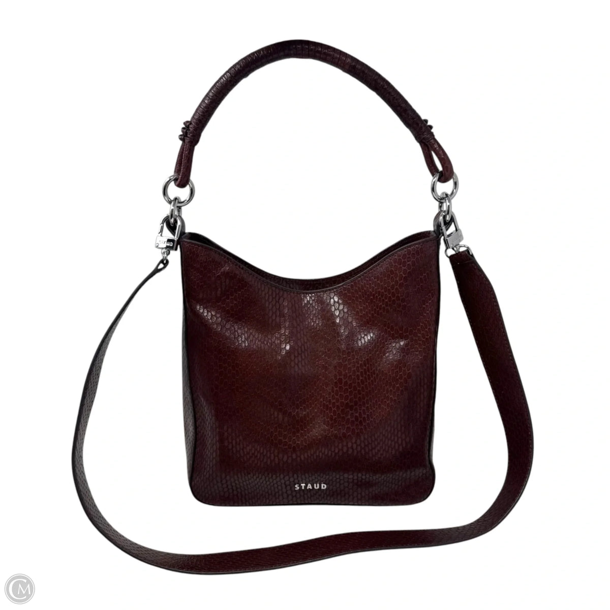 Mel Handbag Designer By Staud, Size: Medium