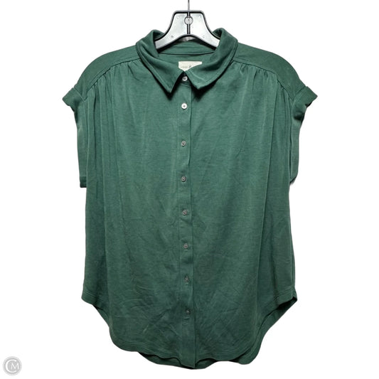 Top Sleeveless By Lou And Grey In Green, Size: Xs