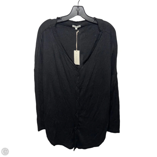 Sweater Cardigan By Z Supply In Black, Size: Xl