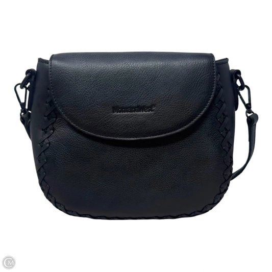 Whipstitch Crossbody Leather By Montana West, Size: Medium