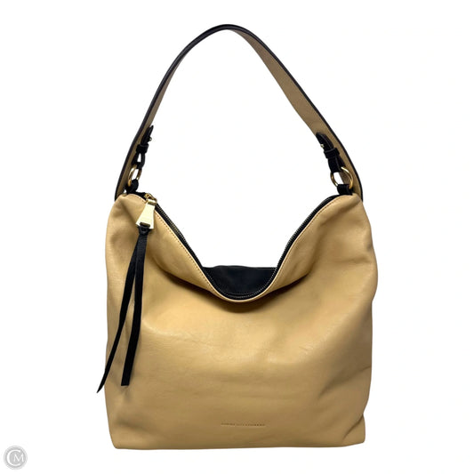 Ava Two Tone Hobo Handbag Leather By Aimee Kestenberg, Size: Large