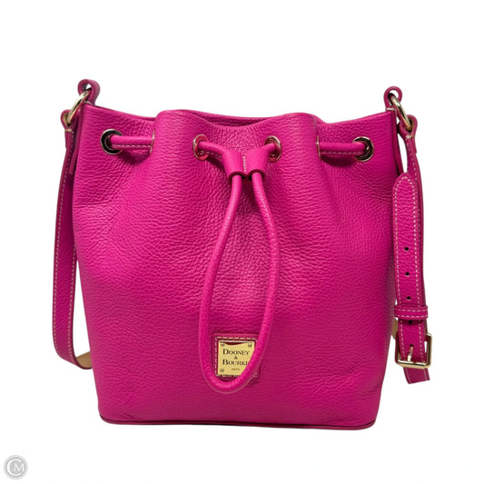 Bucket Crossbody Handbag Designer By Dooney And Bourke, Size: Medium