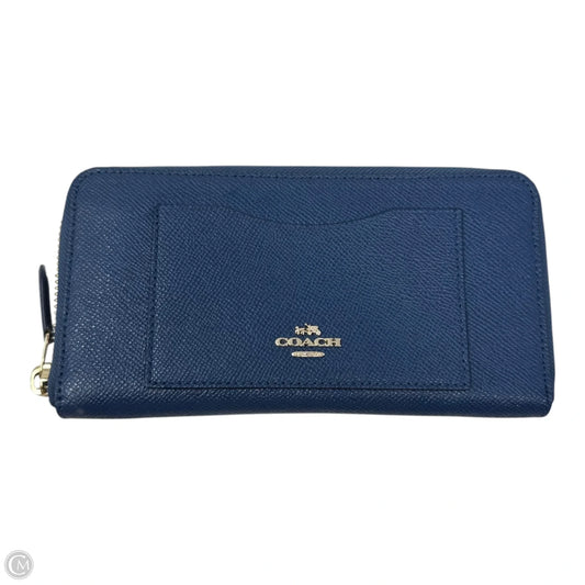 Crossgrain Zip Wallet Designer By Coach, Size: Medium