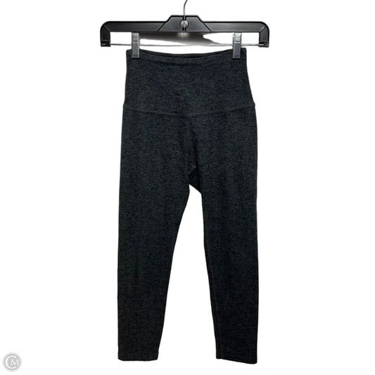 Athletic Leggings By Beyond Yoga In Grey, Size: Xs