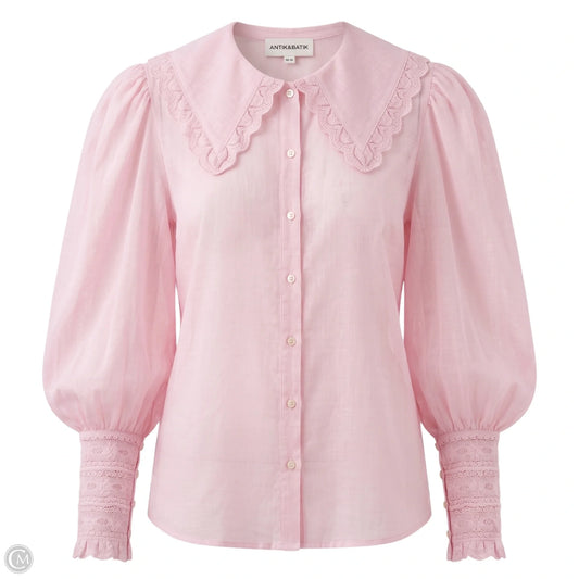 Gladis Blouse By Antik Batik In Pink, Size: M