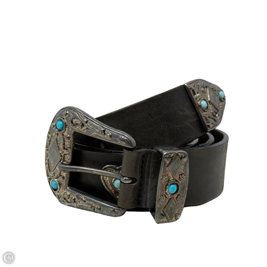 Leather Belt By Saks Fifth Avenue, Size: Medium